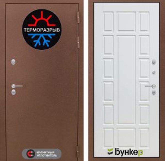 Входная дверь серии "ТЕРМО-3" №16