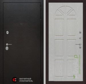 Входная дверь в интерьере серии «LOFT» модель 36 Дуб бежевый