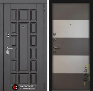 Входная дверь в интерьере серии «NEW YORK» модель 34 комбинированная