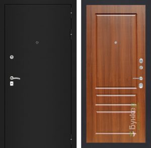 Входная дверь фото серии «GARANT» модель №5 орех бренди
