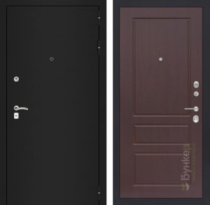 Входная дверь фото серии «GARANT» модель №6 орех премиум