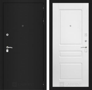 Входная дверь цена серии «GARANT» модель №8 белый софт